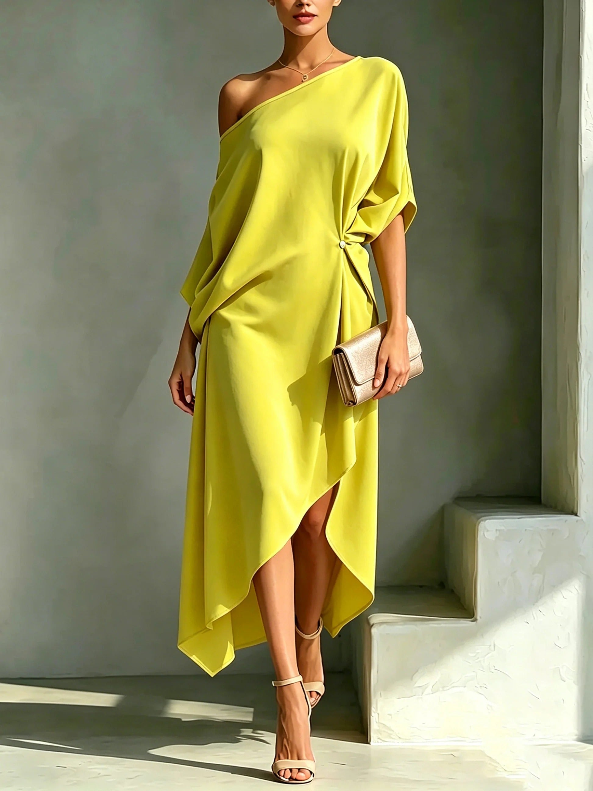 Camila - One-Shoulder Dress