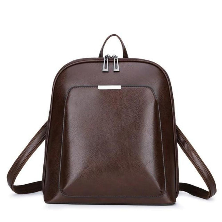 Saskia | Elegant Leather Backpack