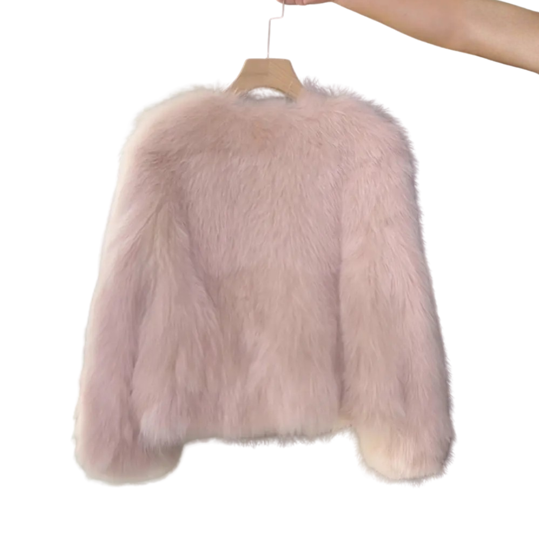 COSETTE™ – Korean Faux Fox Fur Coat