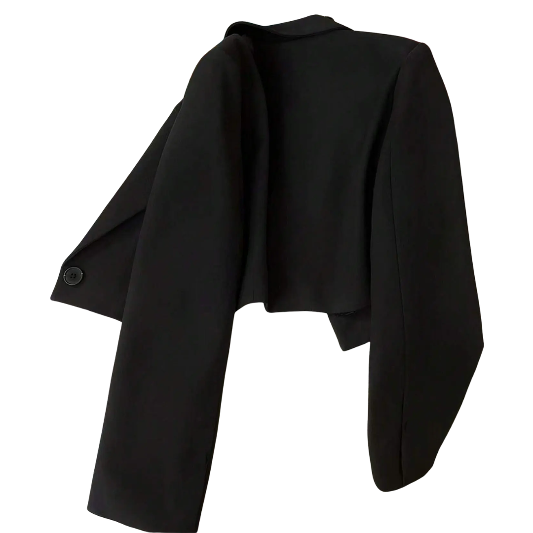 NATALIE™ – Chic Cropped Structured Blazer