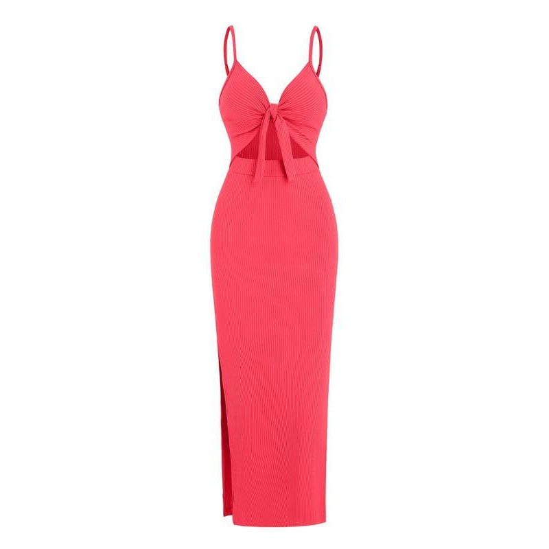 ROSE™ – Chic Knot Front Sleeveless Cami Dress