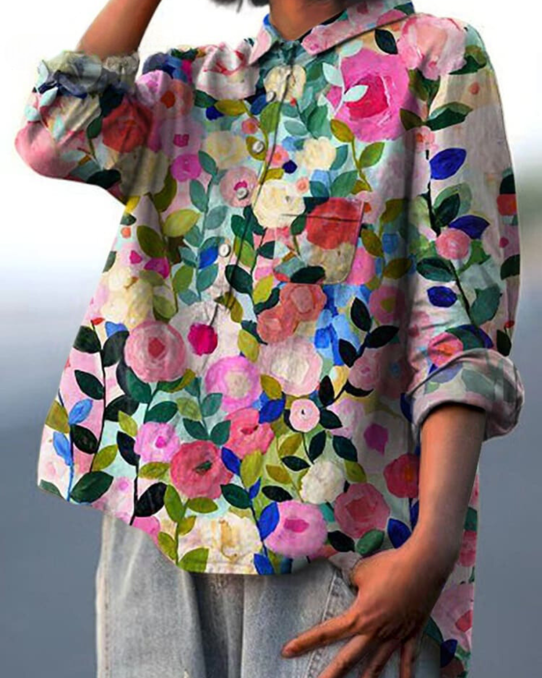 Monique | Floral Blouse