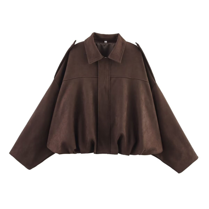 ANNA™ – Chic Cropped Pilot Jacket