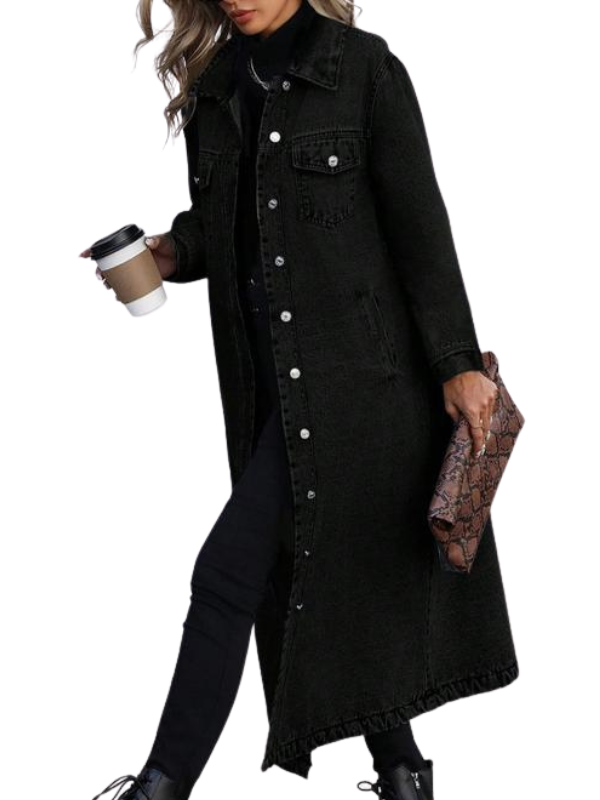 POPS™ – Stylish Button Front Coat