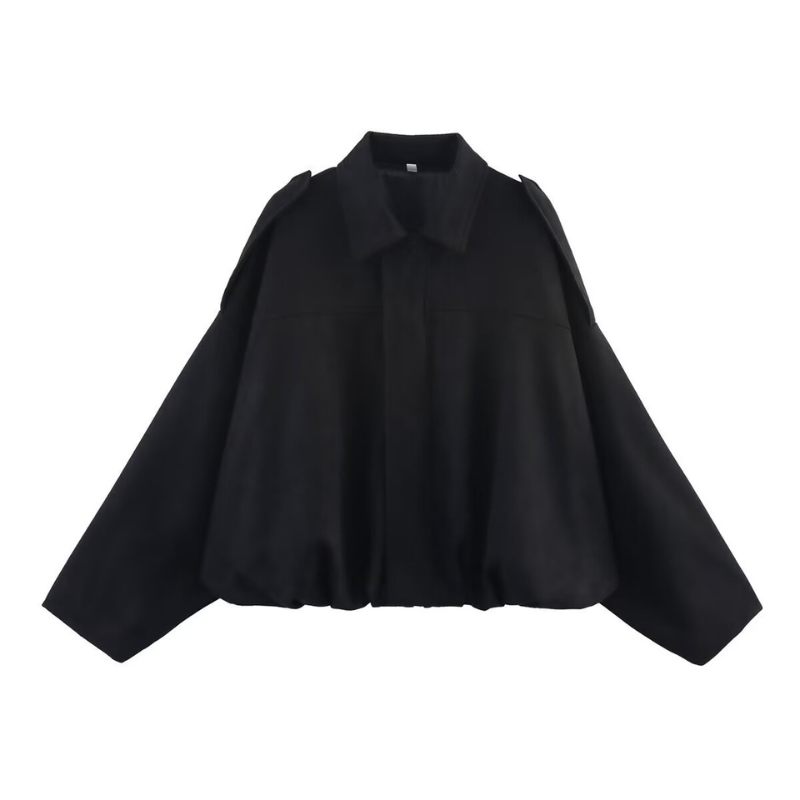 ANNA™ – Chic Cropped Pilot Jacket