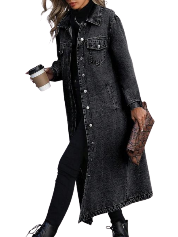 POPS™ – Stylish Button Front Coat