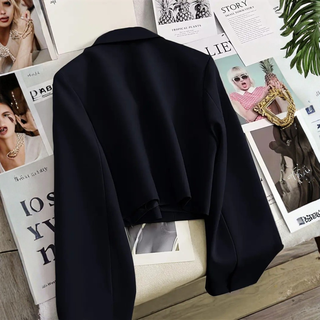 CORINNA™ – Sleek Lapel Fitted Blazer Jacket