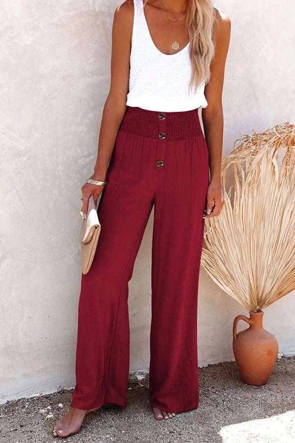 Sharon | Comfortable High-Waisted Trousers