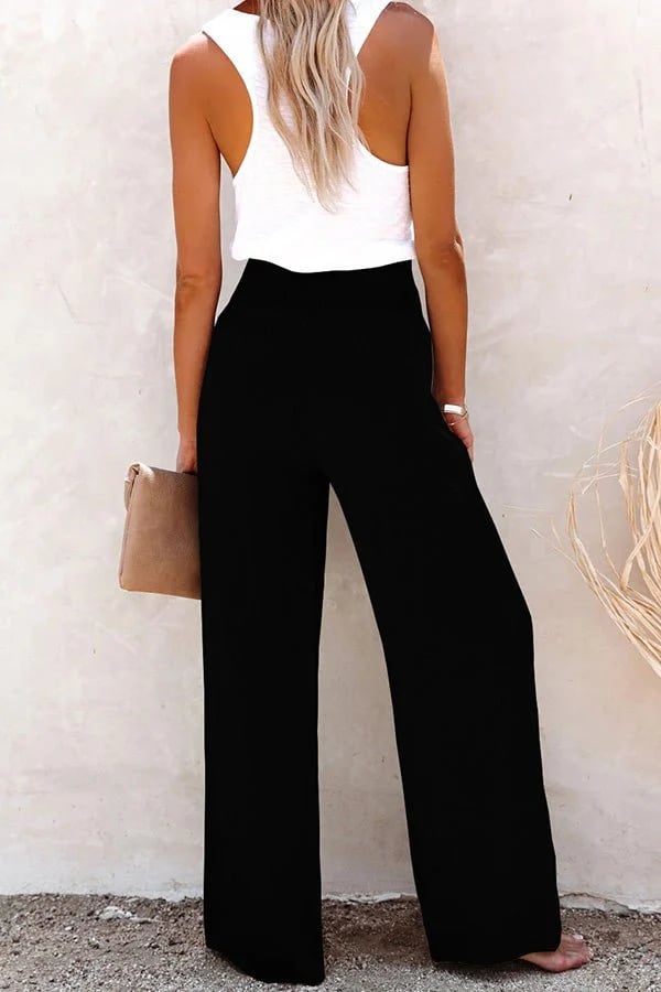 Sharon | Comfortable High-Waisted Trousers