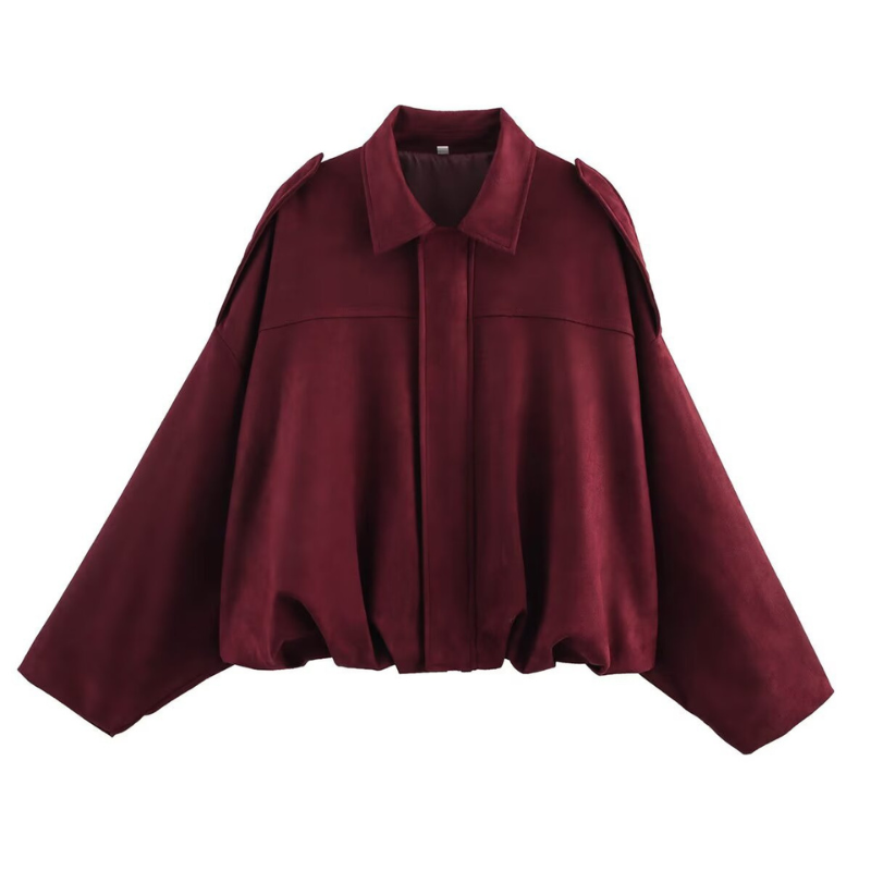 ANNA™ – Chic Cropped Pilot Jacket