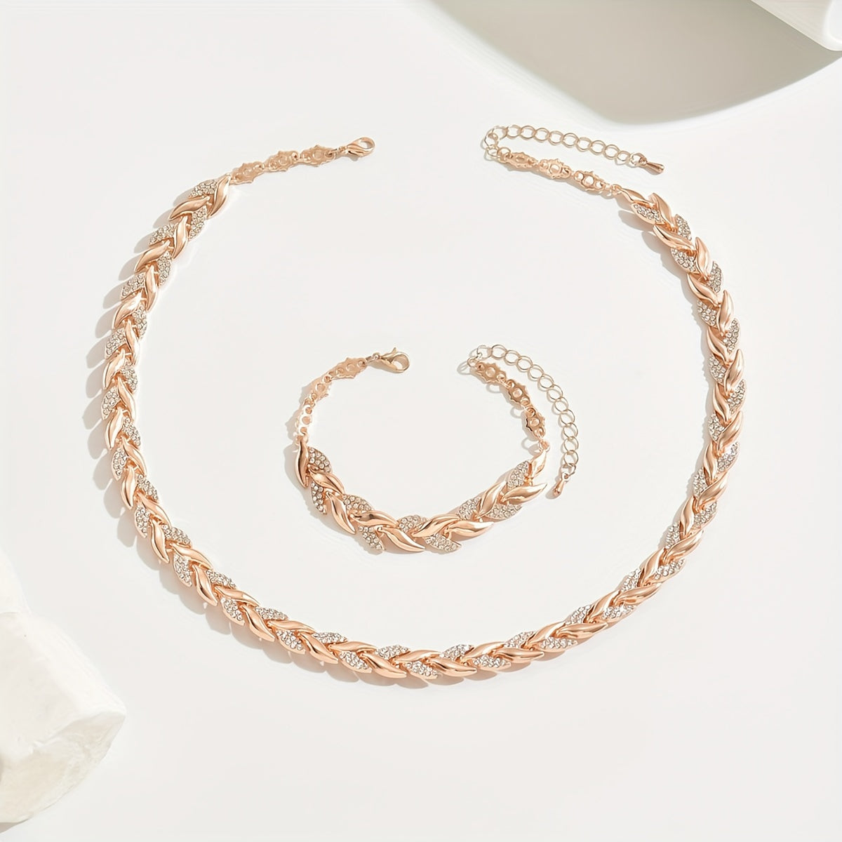 Crystal Fishtail Jewellery Set