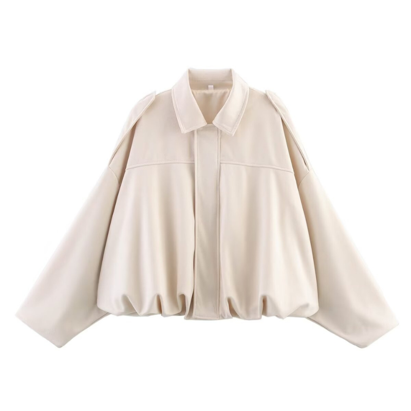 ANNA™ – Chic Cropped Pilot Jacket