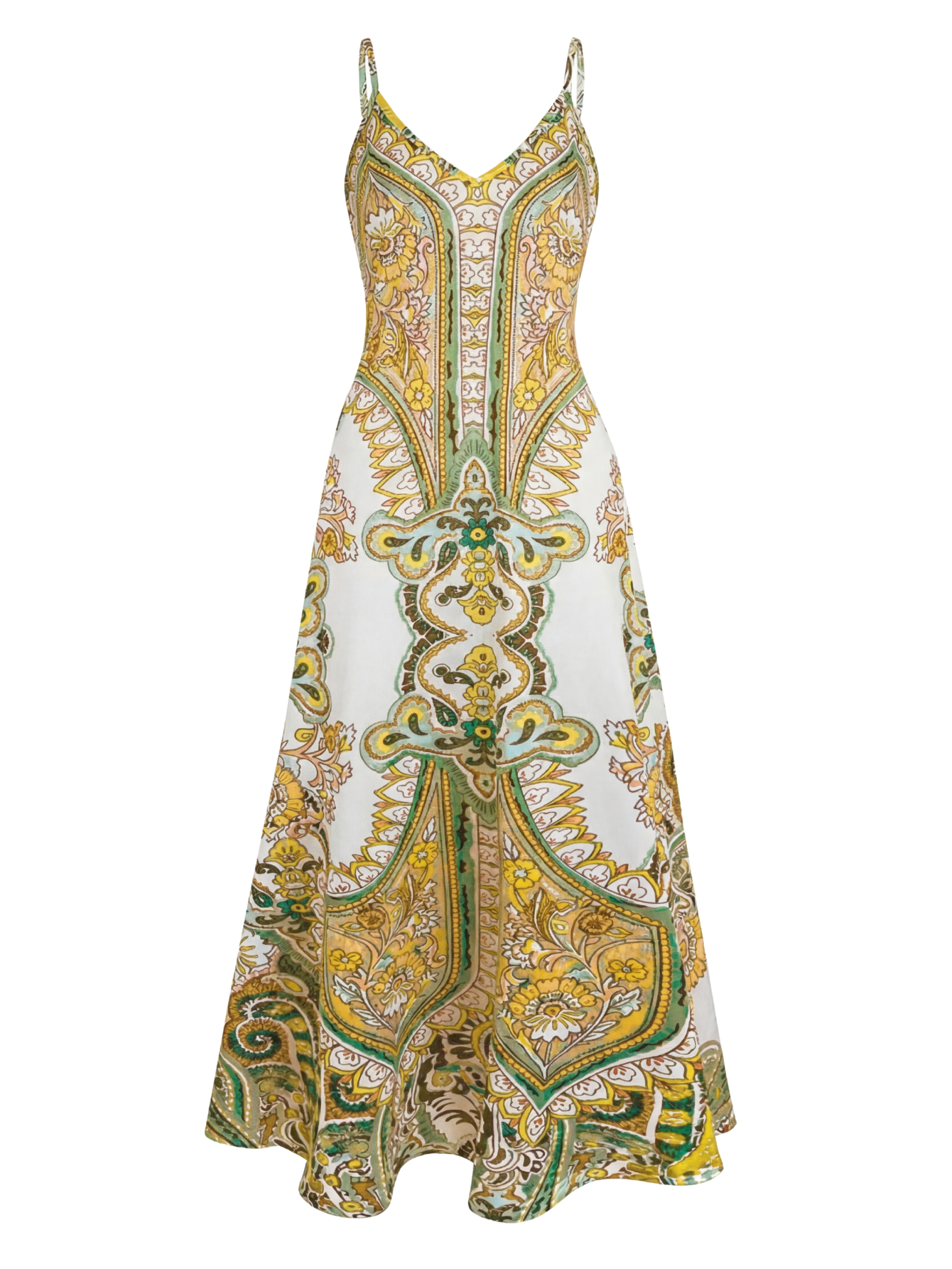 HARRIET™ – Boho Floral Print Spaghetti Strap Dress