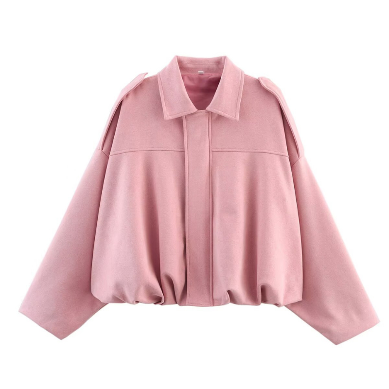 ANNA™ – Chic Cropped Pilot Jacket