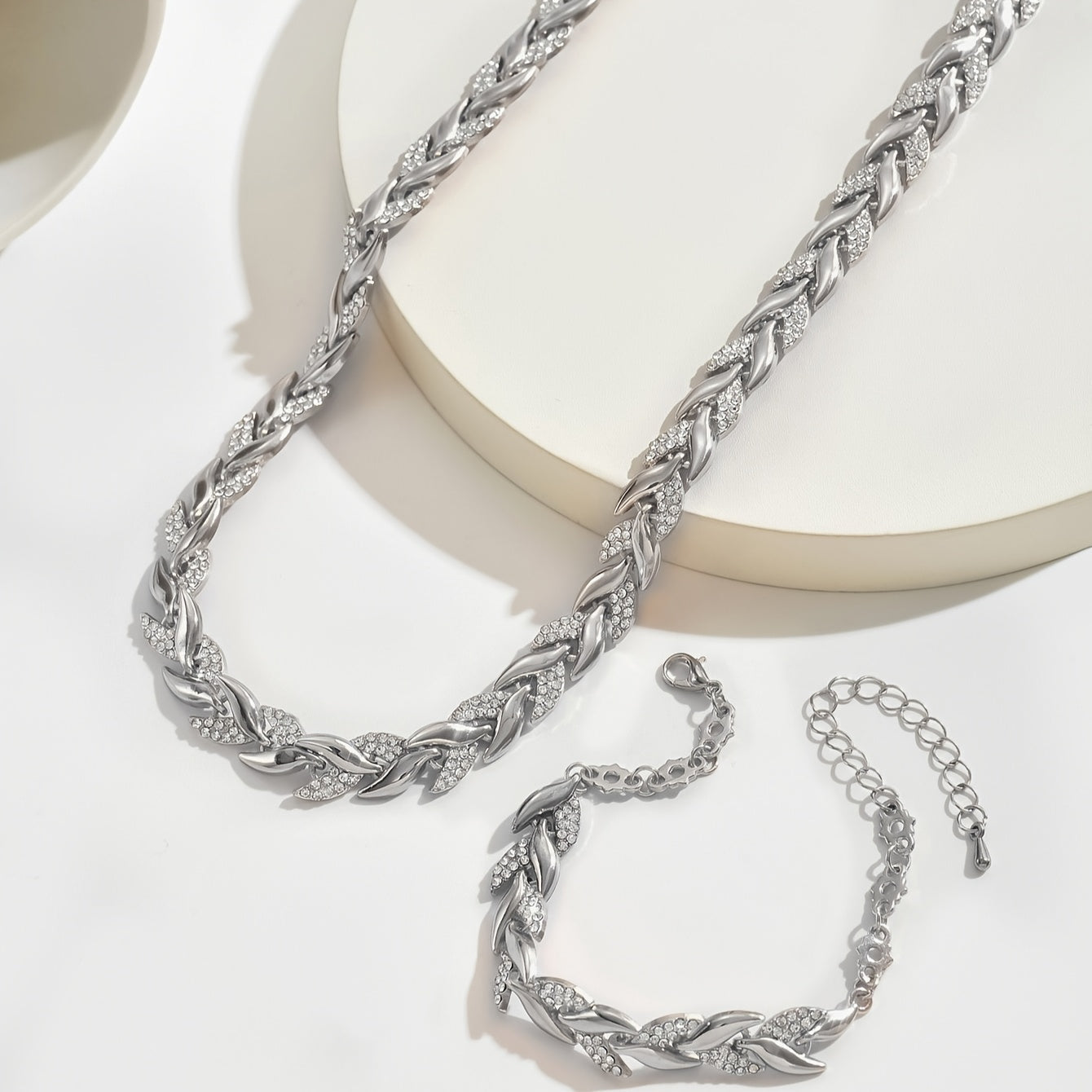Crystal Fishtail Jewellery Set