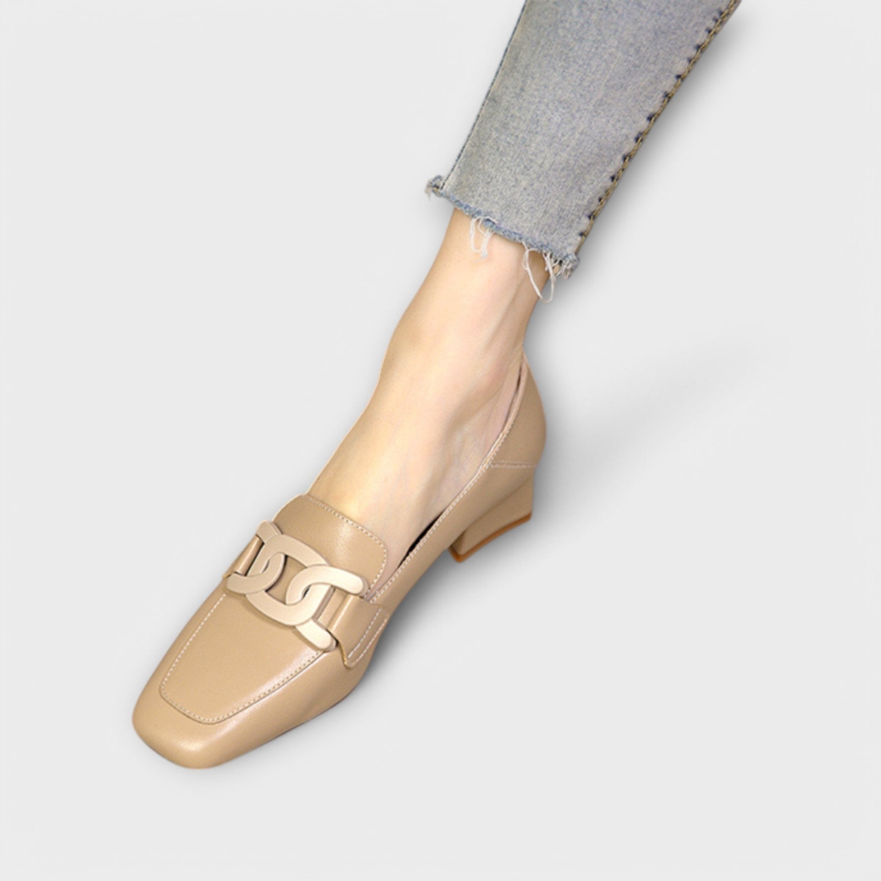 Monika | Elegant heeled loafers