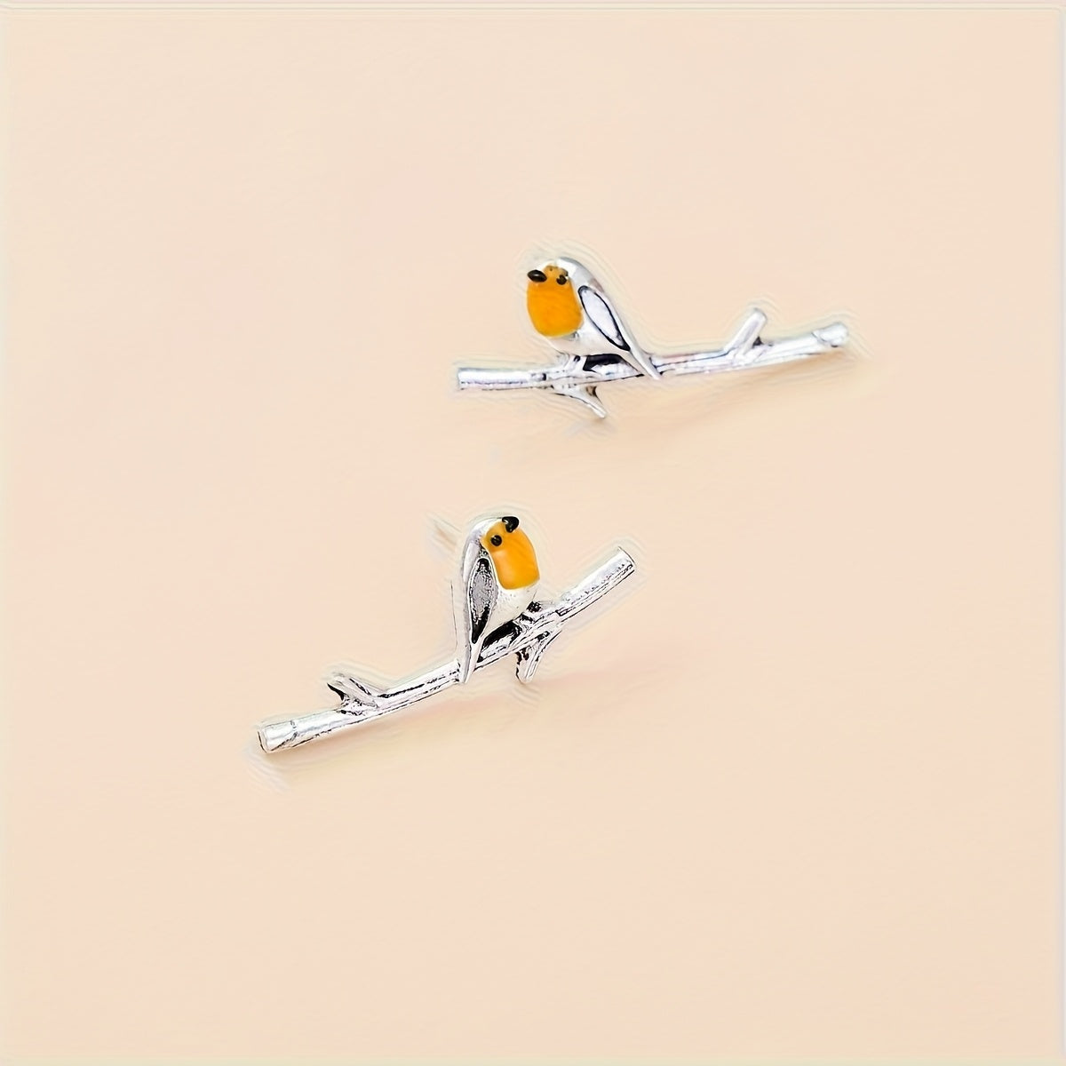 Playful Bird Earrings