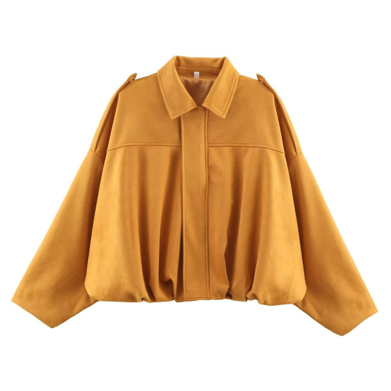 ANNA™ – Chic Cropped Pilot Jacket