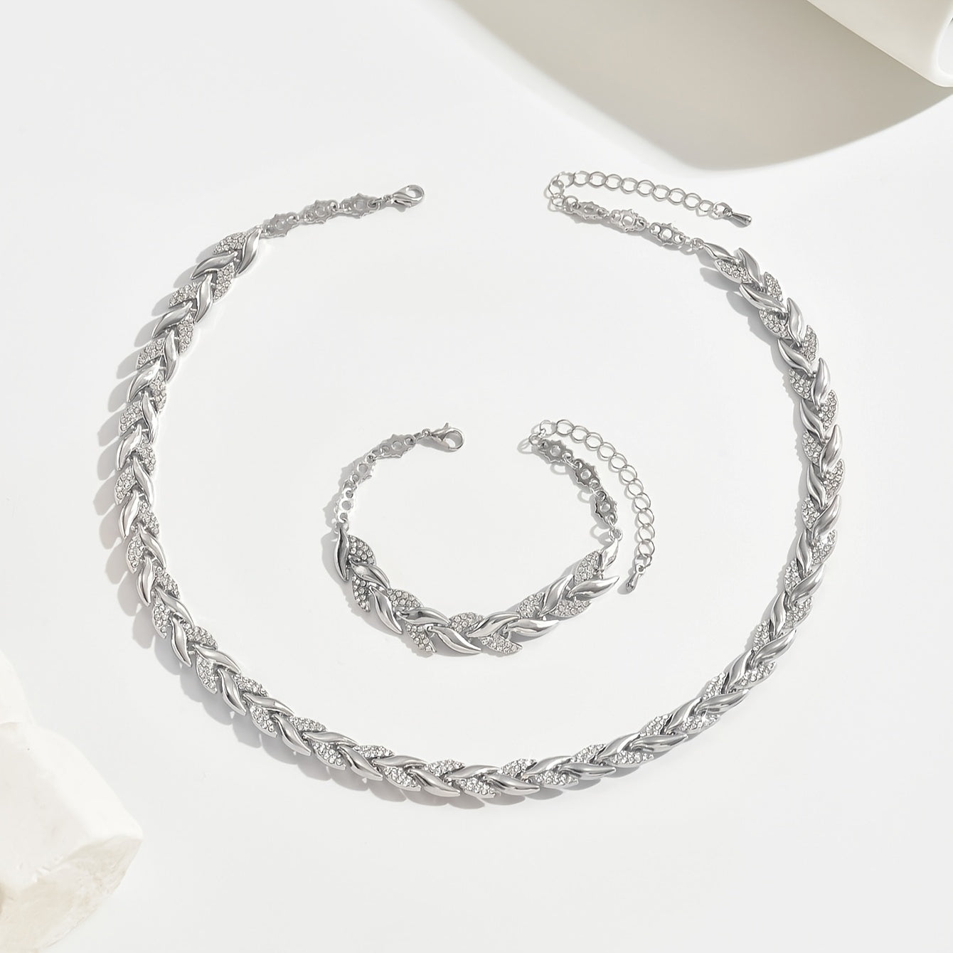 Crystal Fishtail Jewellery Set
