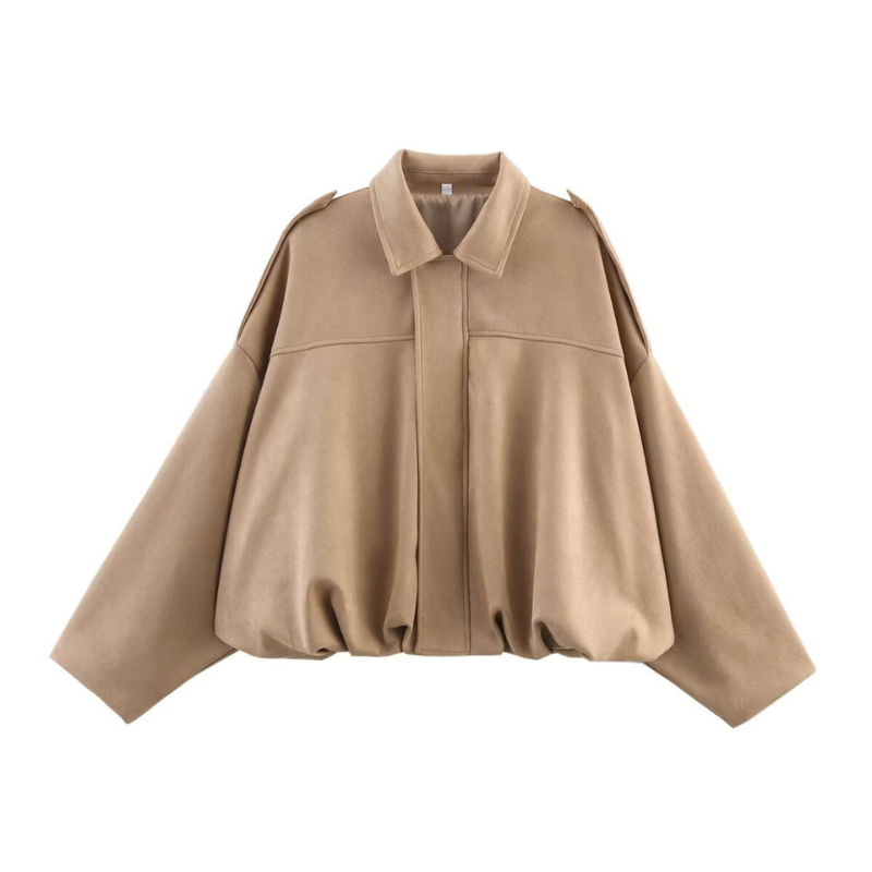 ANNA™ – Chic Cropped Pilot Jacket