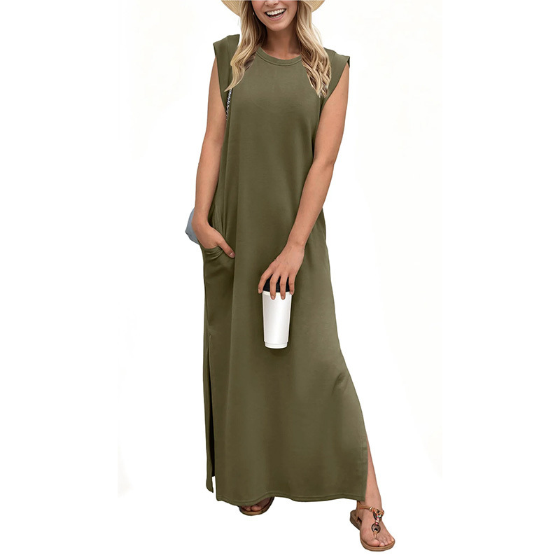 TASHA™ – Casual Sleeveless Maxi Dress