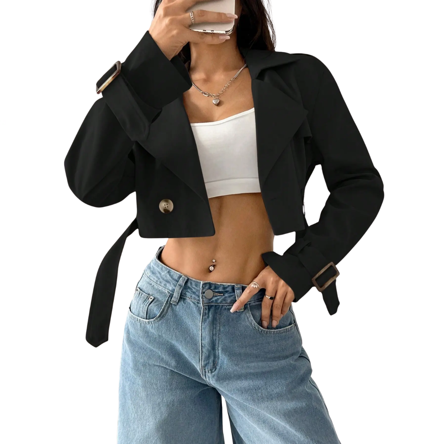 LISETTE™ – Chic Structured Short Jacket