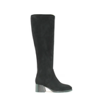 Black Faux Suede
