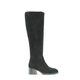 Black Faux Suede