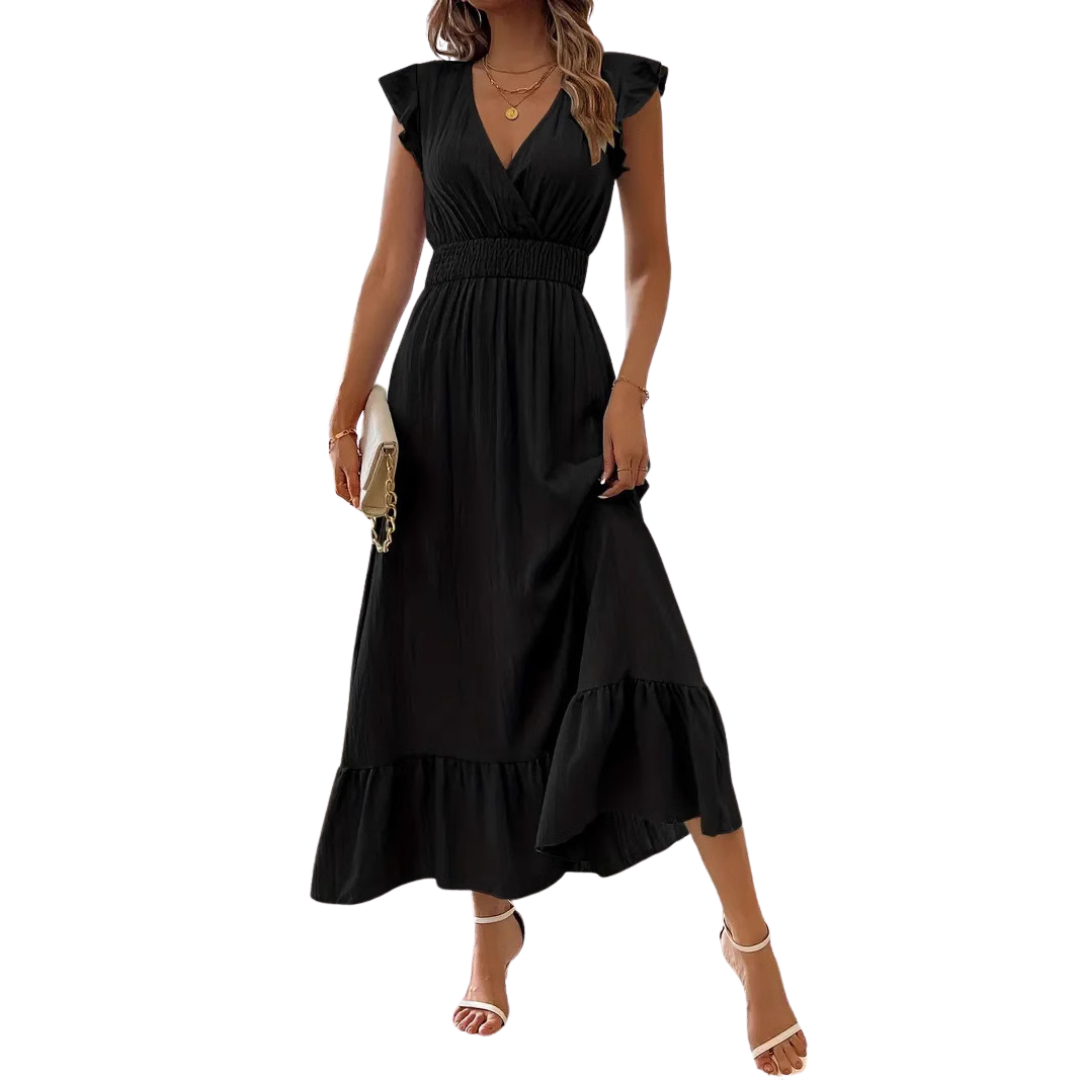 LORELEI™ – Breezy Short Sleeve Maxi Dress