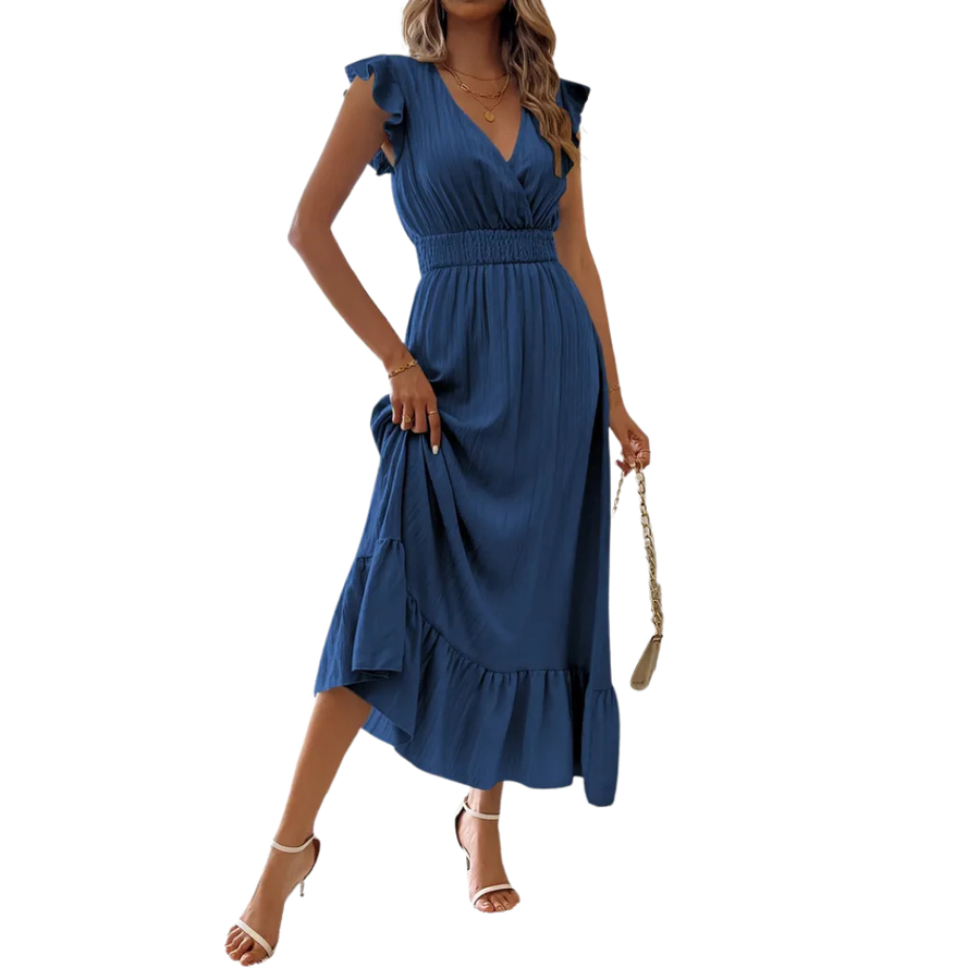 LORELEI™ – Breezy Short Sleeve Maxi Dress