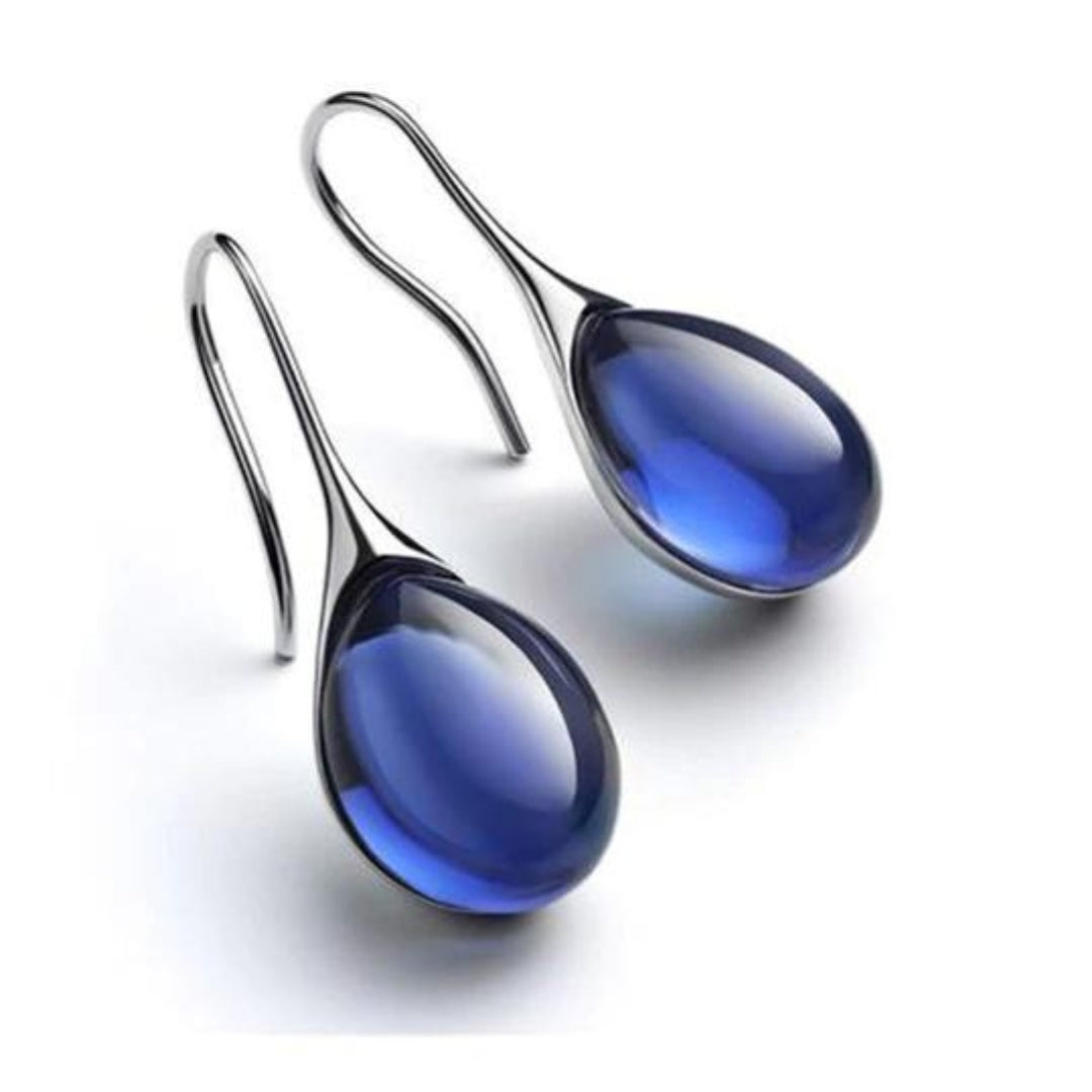 Velvet | Chic Hanging Crystal Earrings