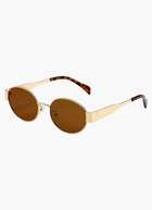 Gold Frame | Brown Lens