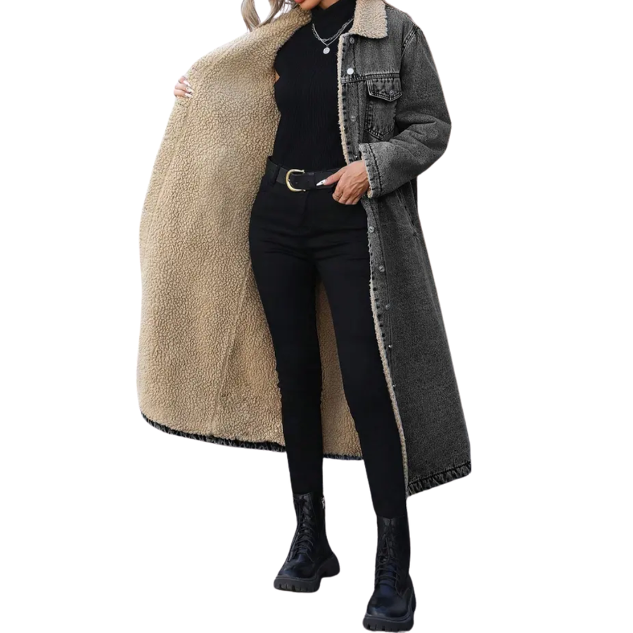 JUNEAU™ – Relaxed Fleece-Lined Denim Jacket