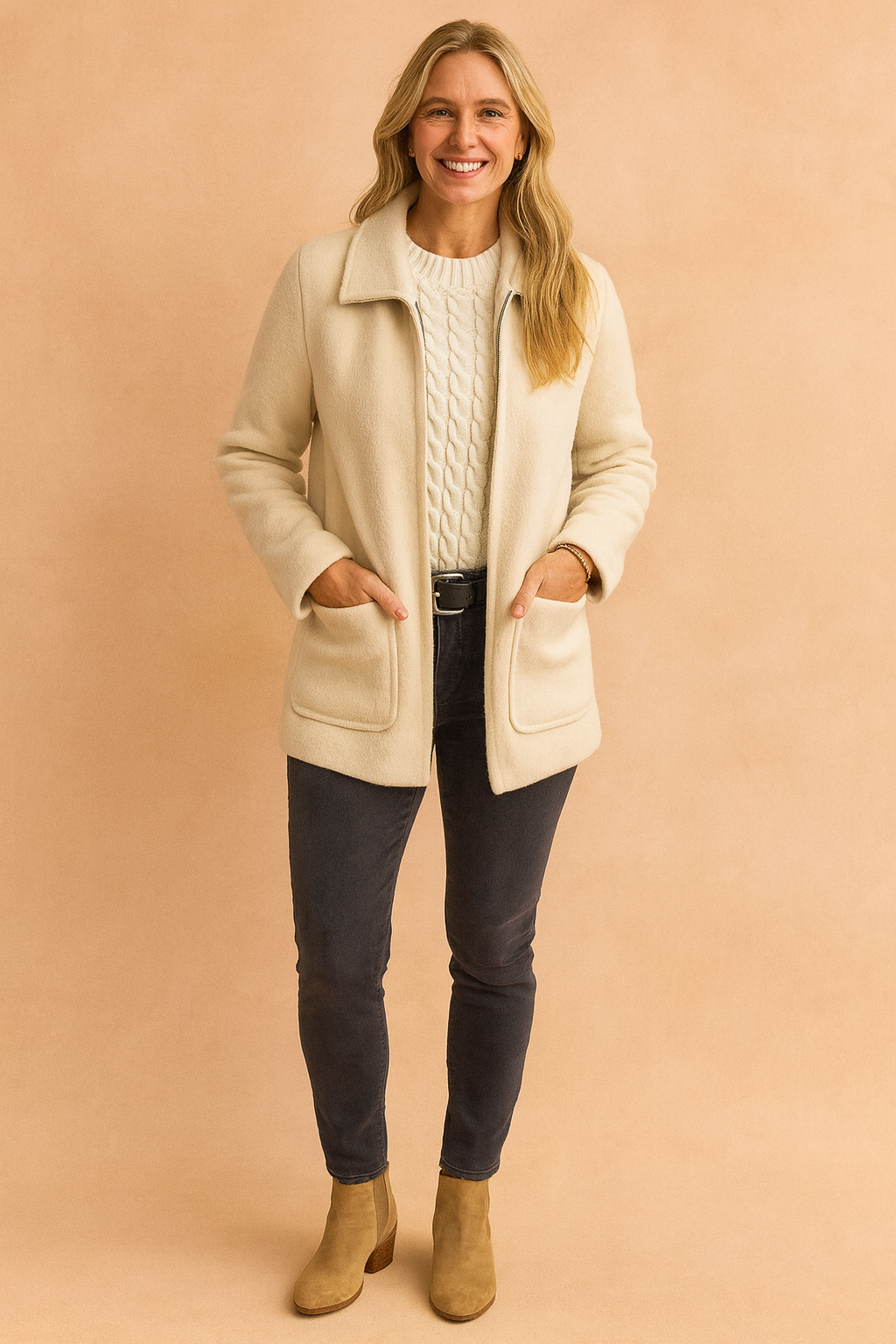 Sophie Bennett | Luxury Zip Jacket For Women