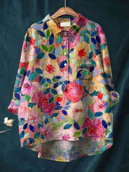 Monique | Floral Blouse