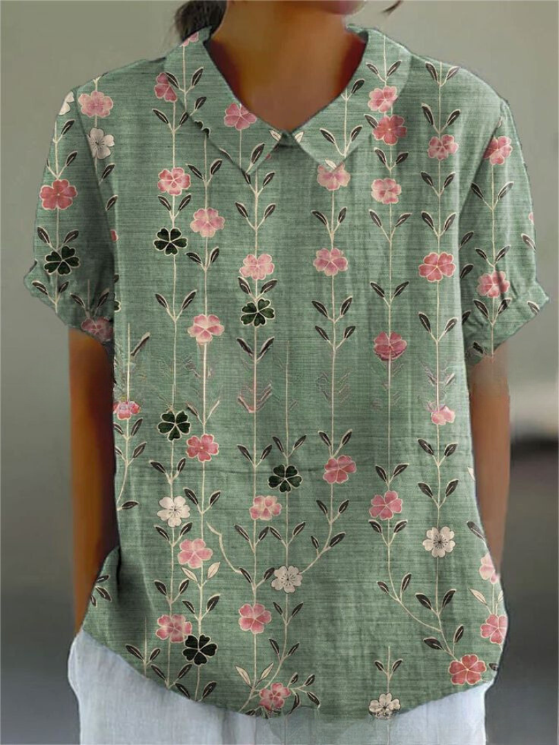 Nancy | Floral Shirt