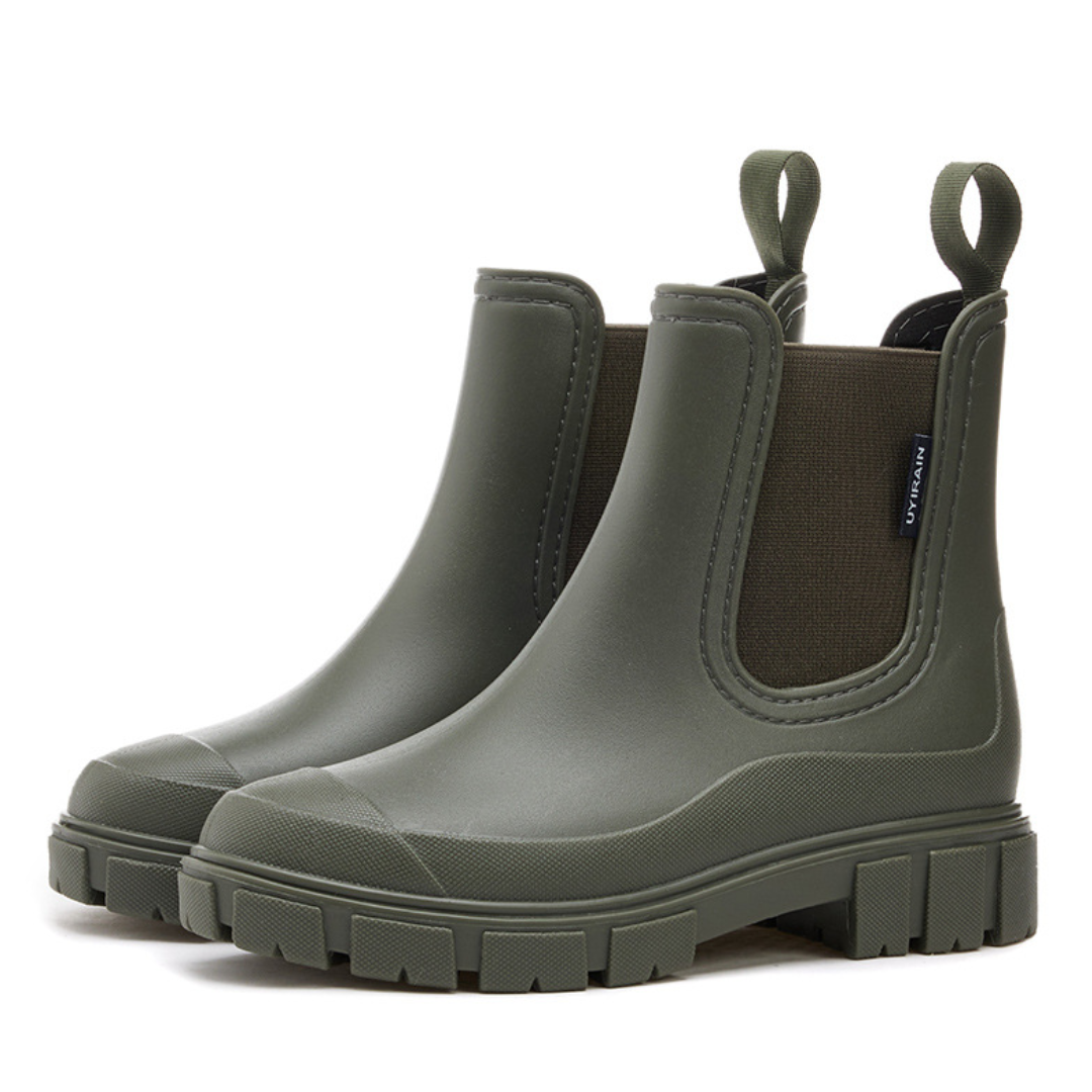 REVA™ – Waterproof Slip-On Chelsea Rain Boots