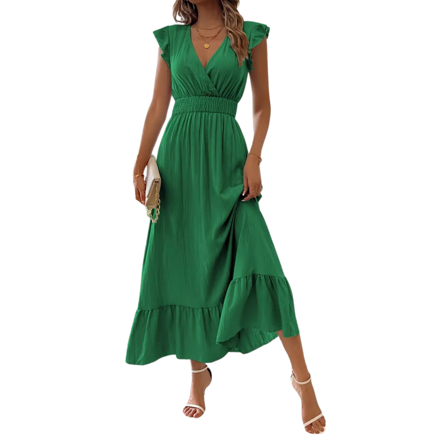 LORELEI™ – Breezy Short Sleeve Maxi Dress