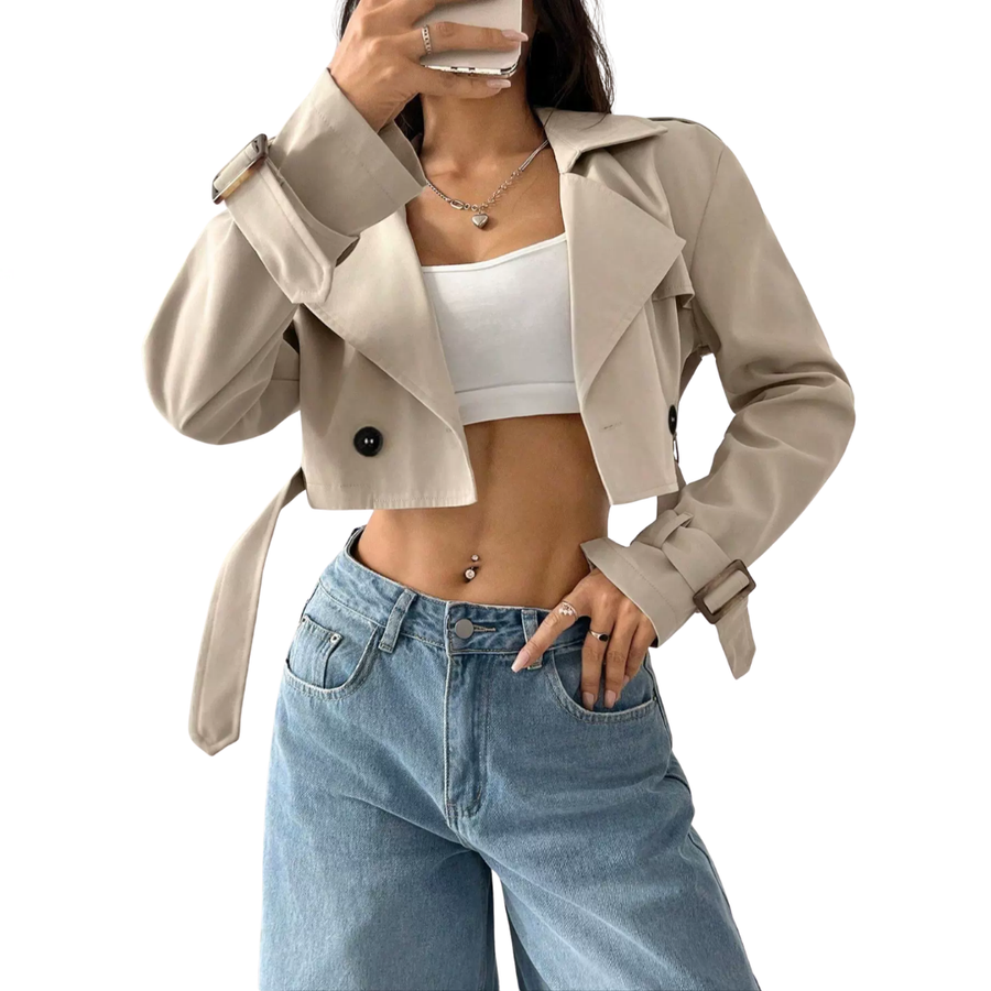 LISETTE™ – Chic Structured Short Jacket