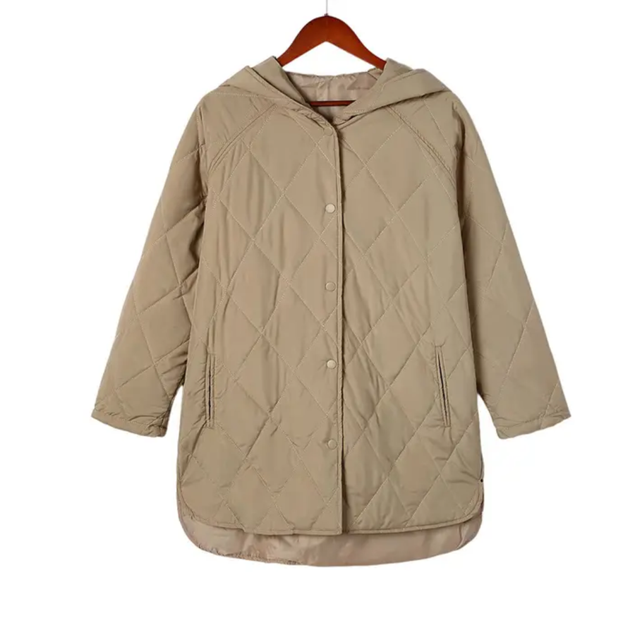 NYLA™ – Cozy Diamond Quilted Puffer Jacket