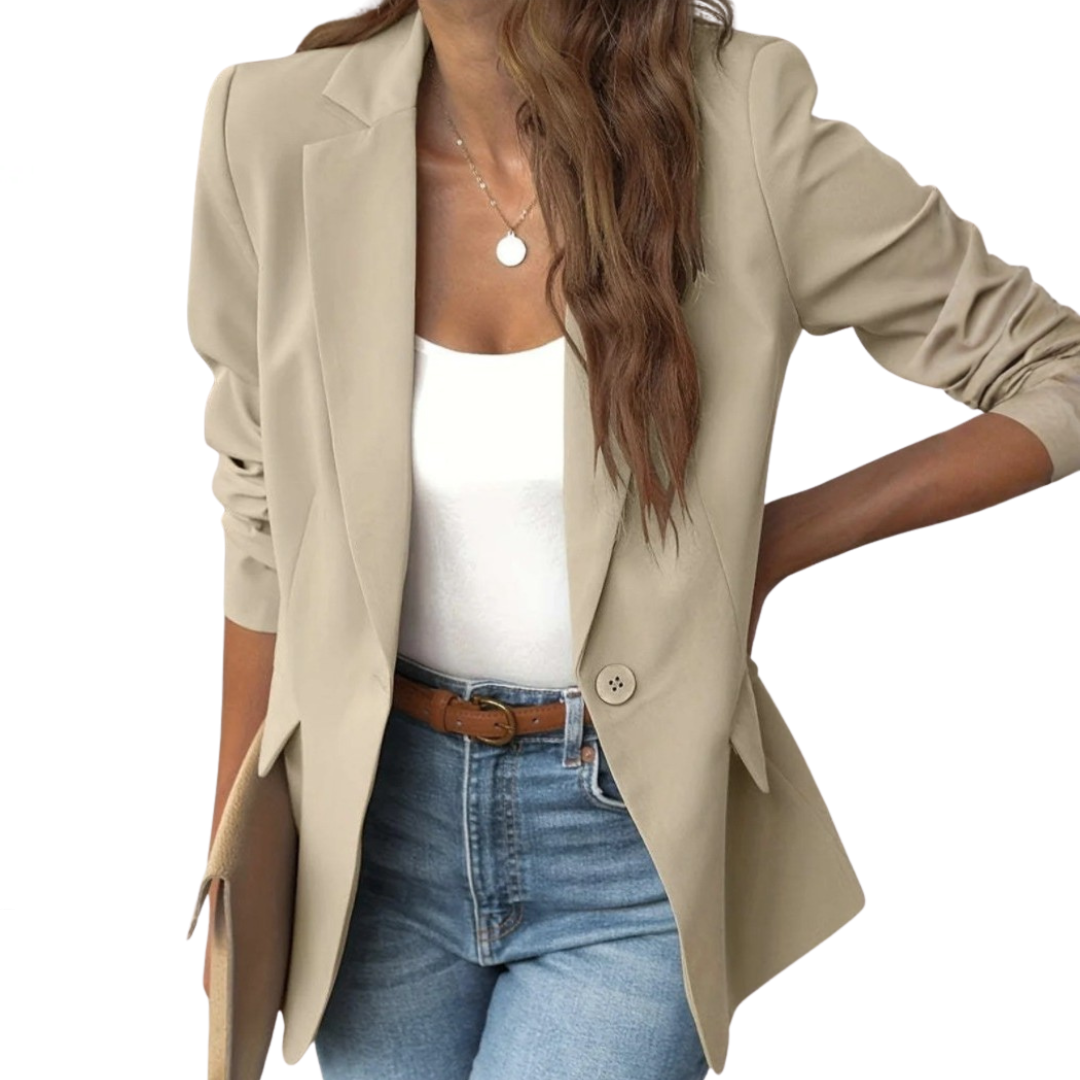 WAVERLY™ – Polished Single-Button Blazer & Pants Set