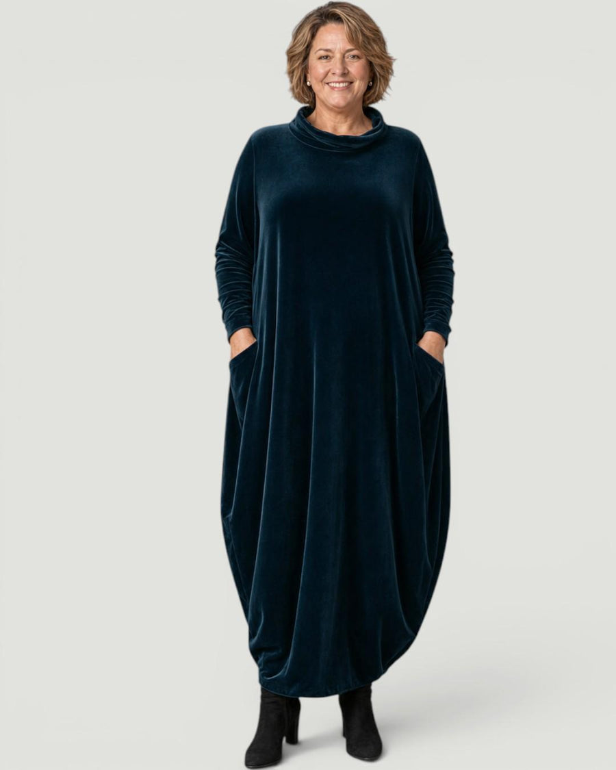 Leona Velvet Maxi Dress