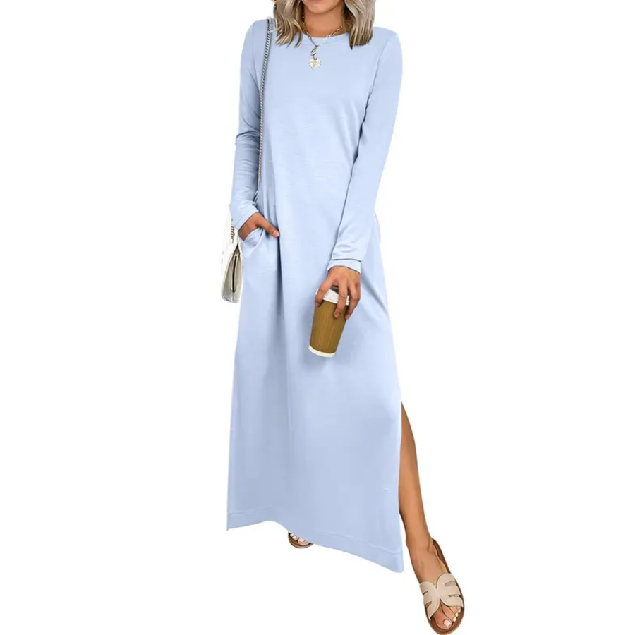 HADLEY™ – Relaxed Split Pocket Maxi Dress