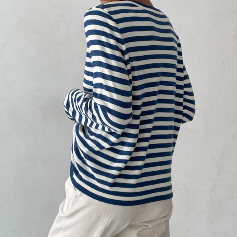 Dana | Elegant Striped Summer T-Shirt
