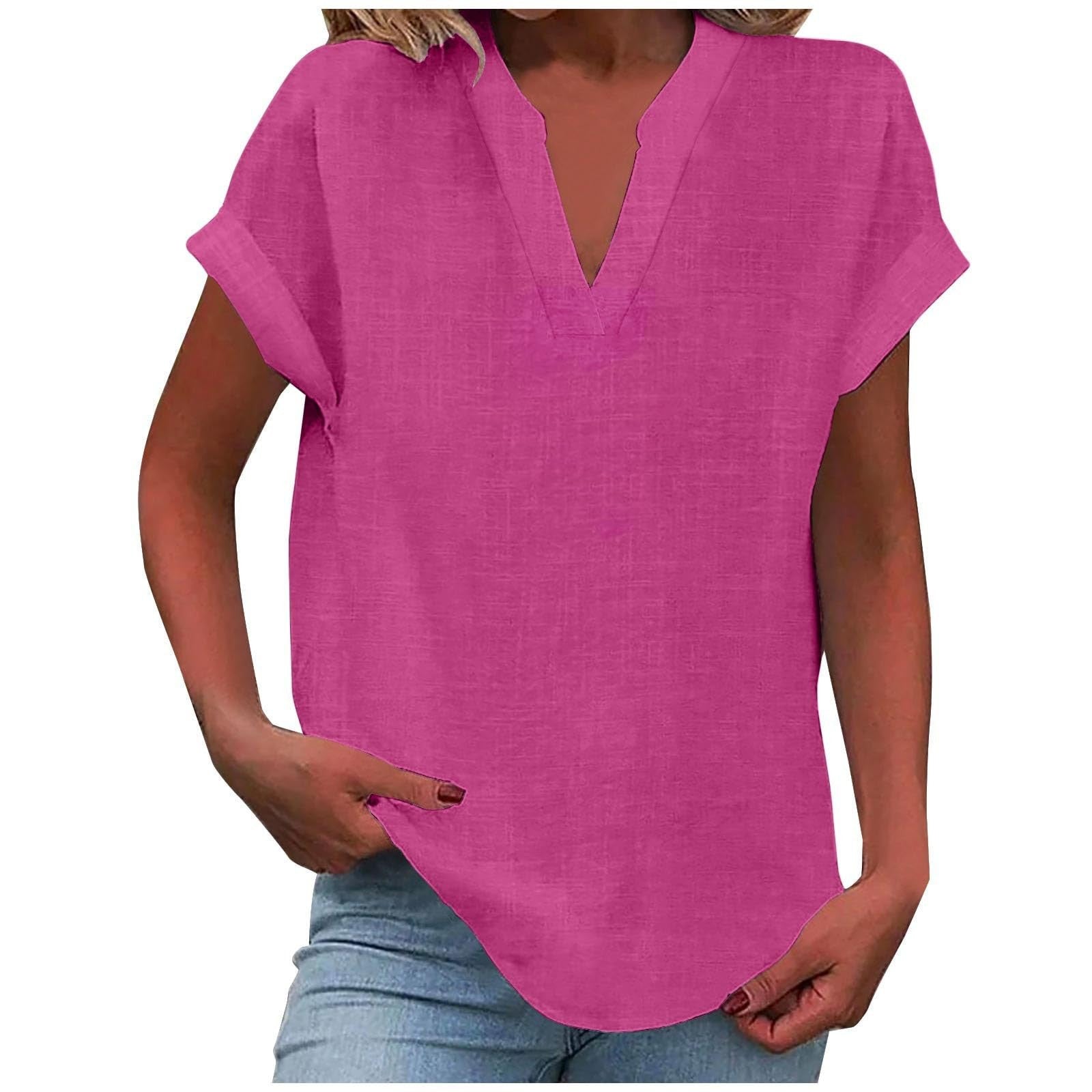 Lexi | Relaxed V-Neck Blouse
