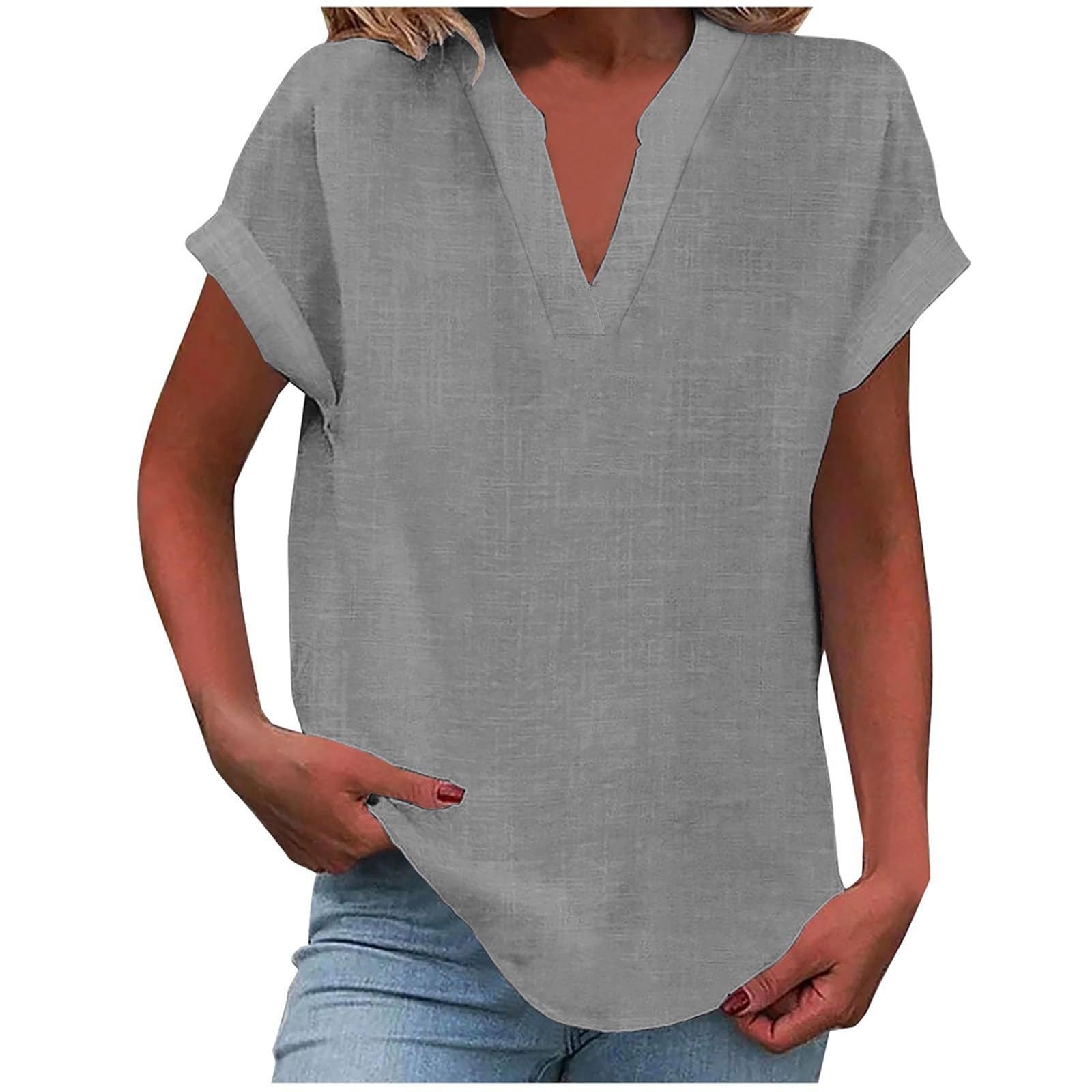 Lexi | Relaxed V-Neck Blouse