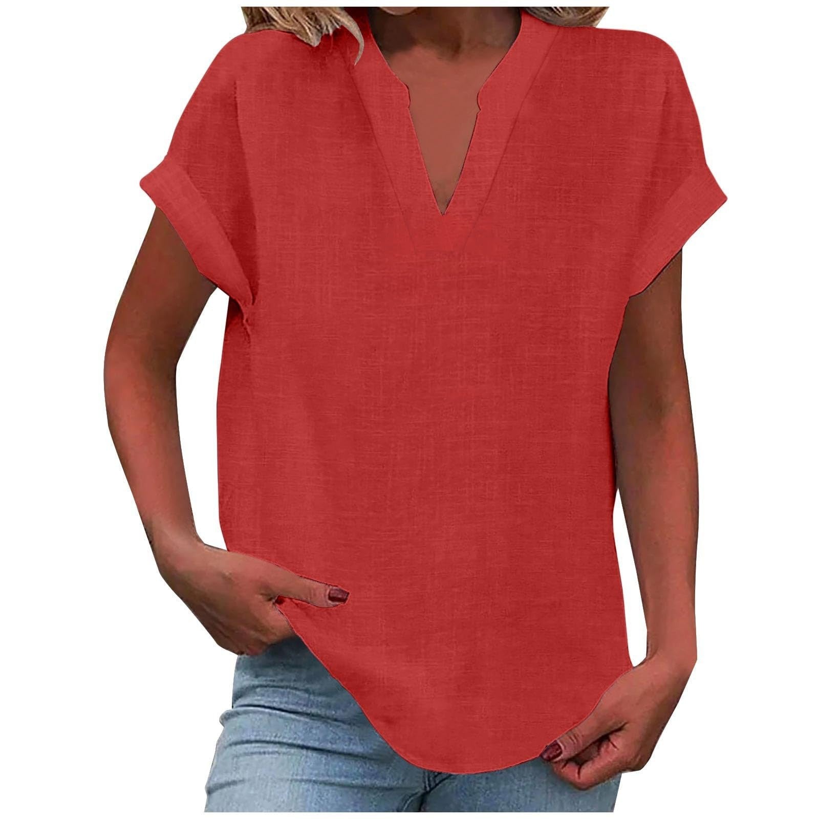 Lexi | Relaxed V-Neck Blouse