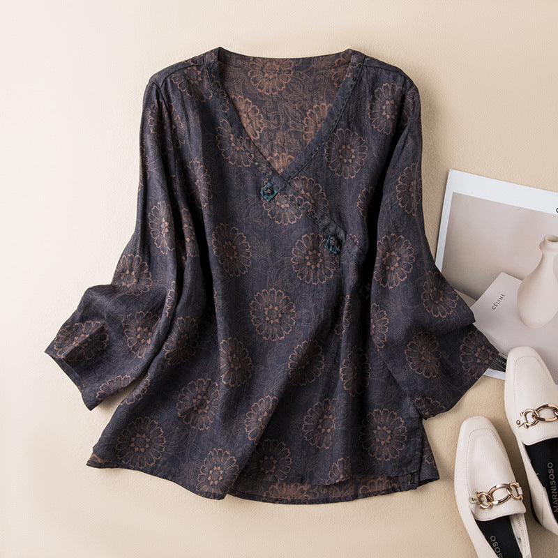 Summer | Button Front Relaxed Shirt