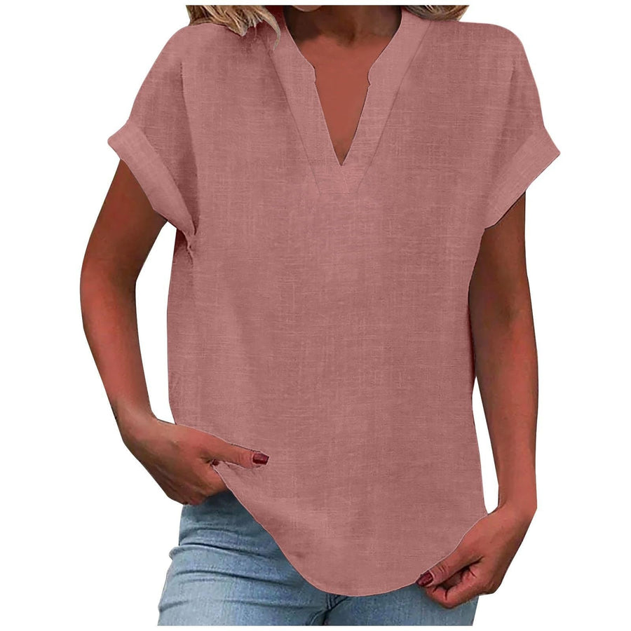 Lexi | Relaxed V-Neck Blouse