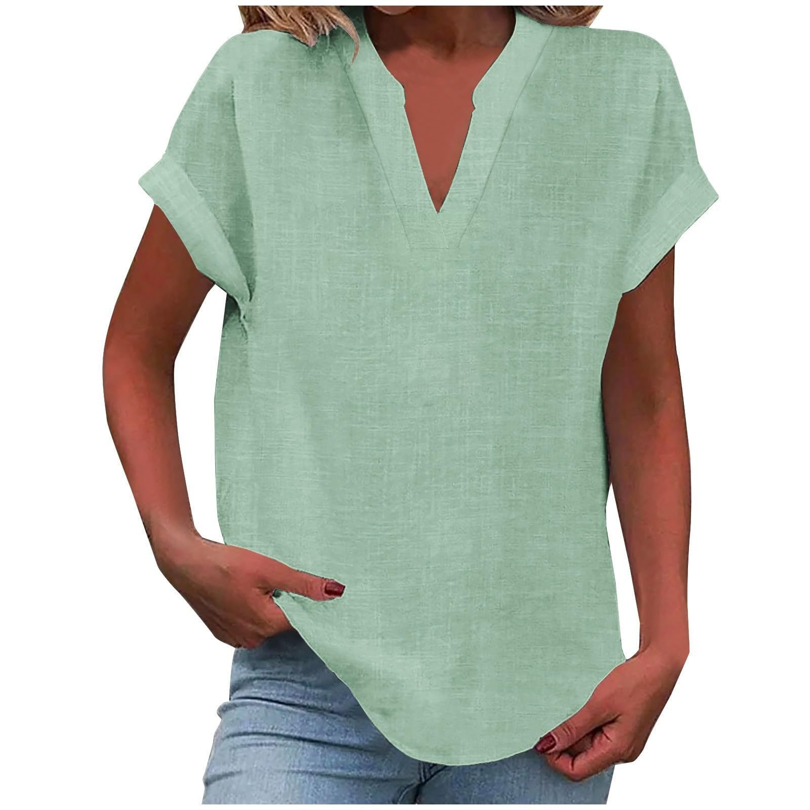 Lexi | Relaxed V-Neck Blouse